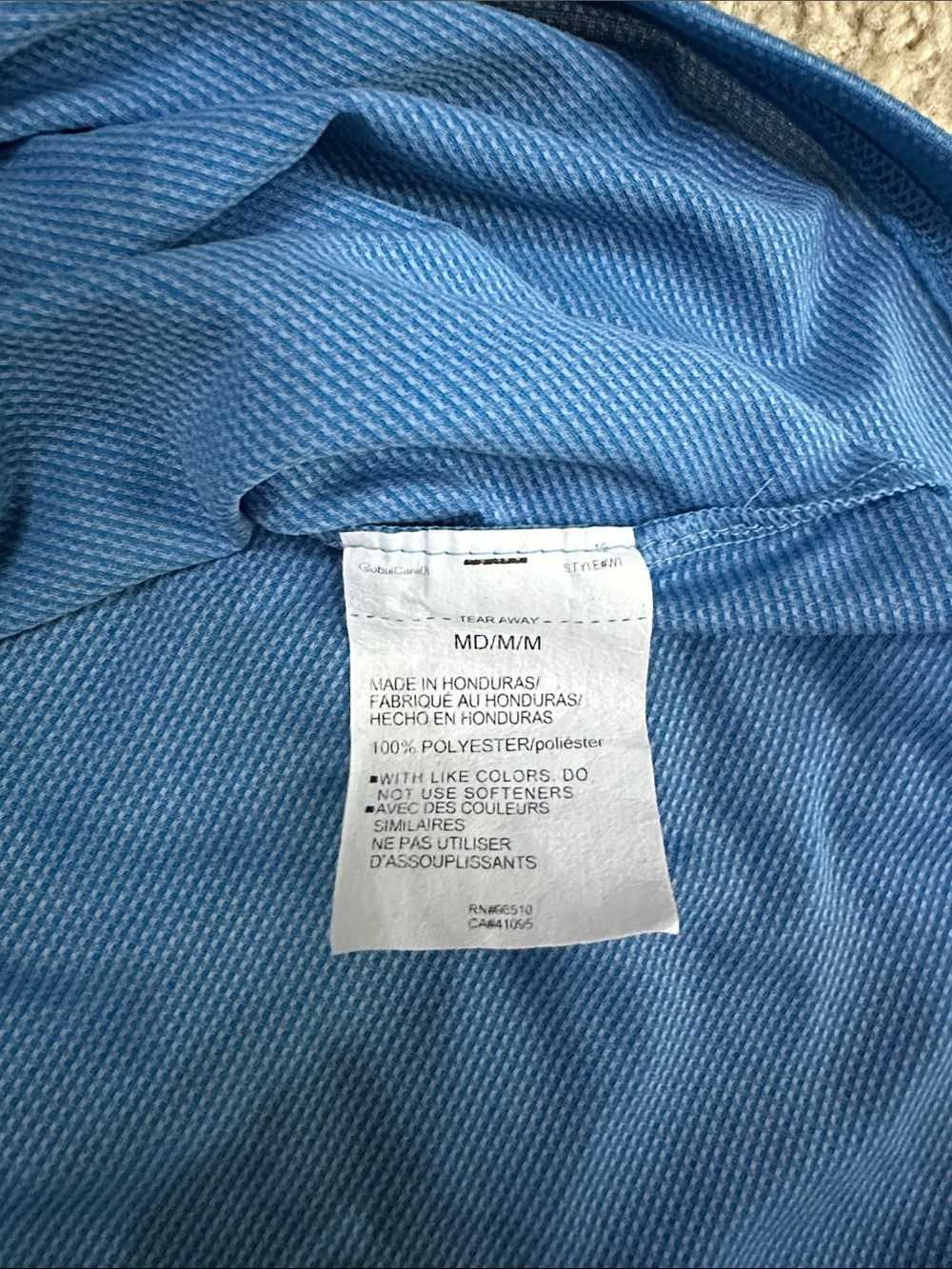 Under Armour Women's V-Neck Performance Tees - Light Pink & Teal Blue - Picture 5 of 6